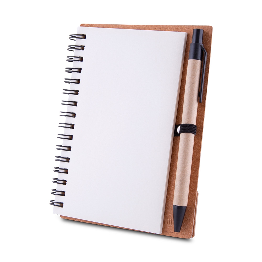 Caderno de Papelão com Caneta - Imagem 4