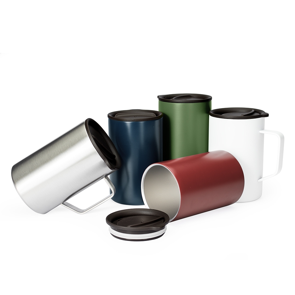 Caneca Inox Parede Dupla 350ml - Imagem 2