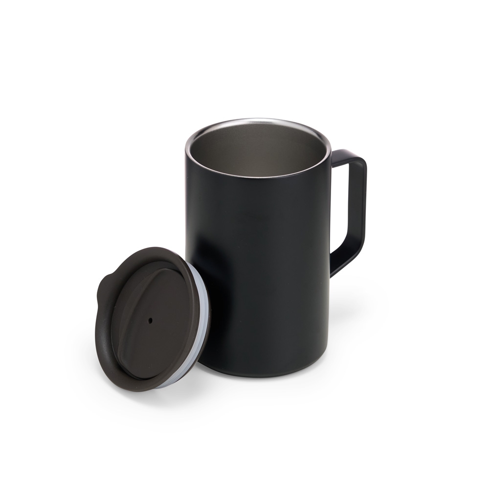 Caneca Inox Parede Dupla 350ml - Imagem 5