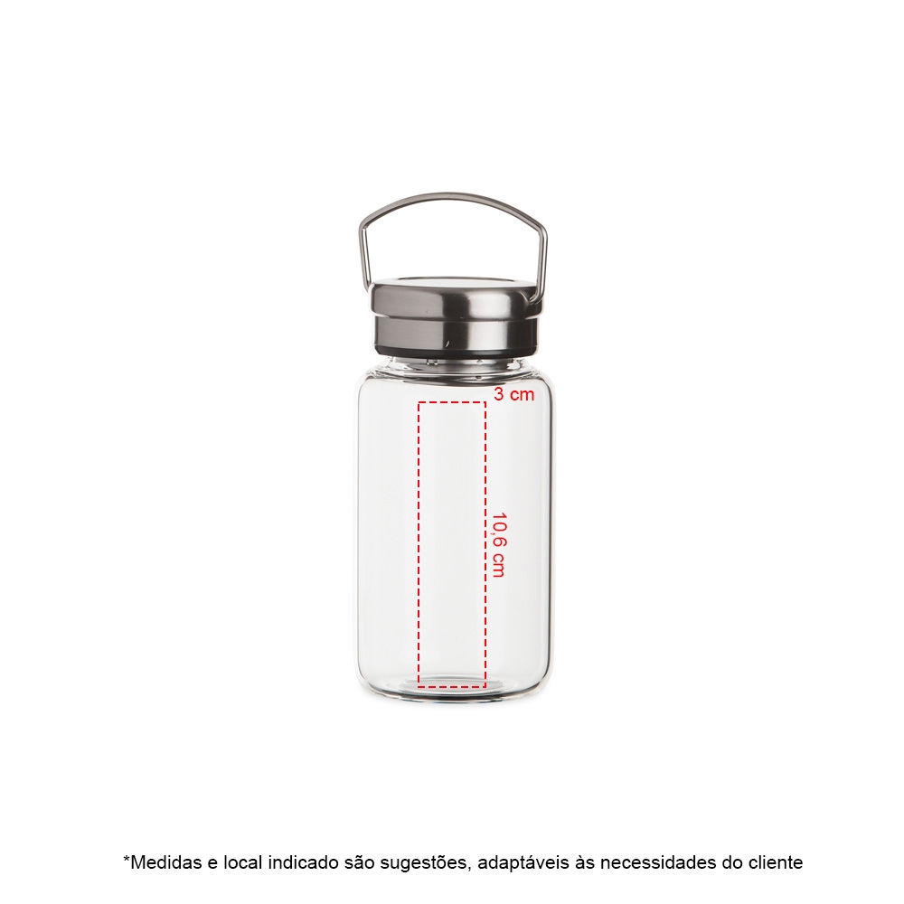 Garrafa de Vidro 650ml - Imagem 5