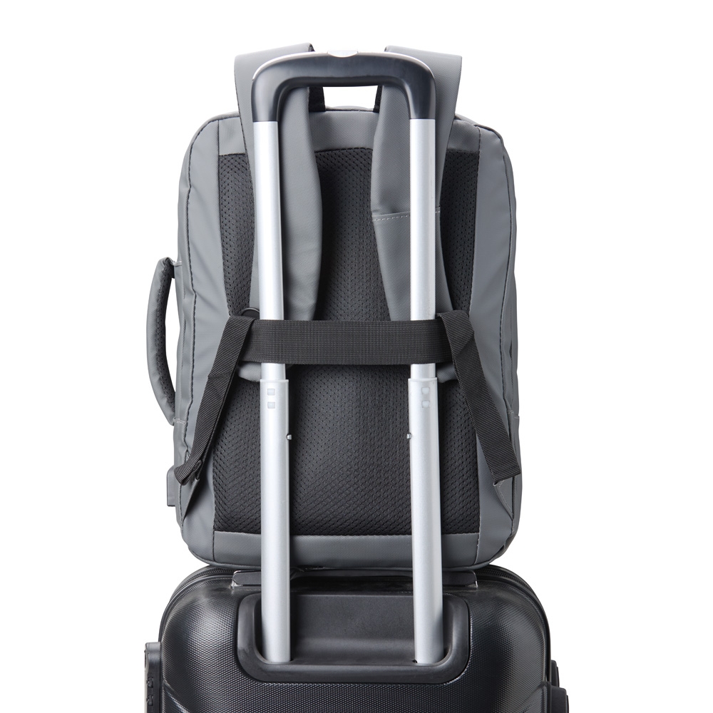 Mochila Couro Sintético USB 25L - Imagem 6