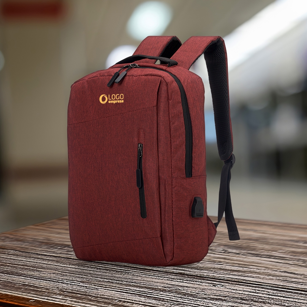 Mochila de Nylon USB 21L - Imagem 7