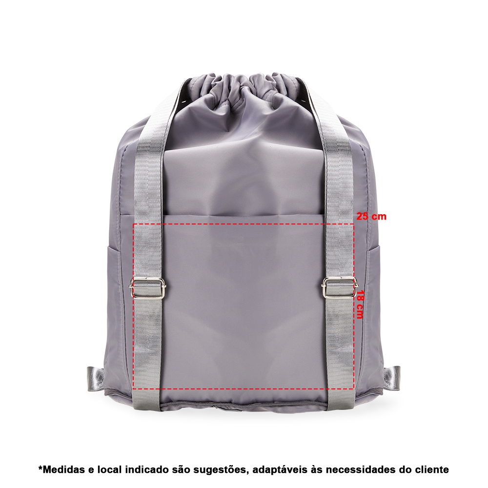Mochila Saco Poliéster - Imagem 6