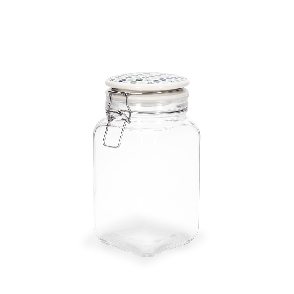 Pote Hermético Vidro 1,25L